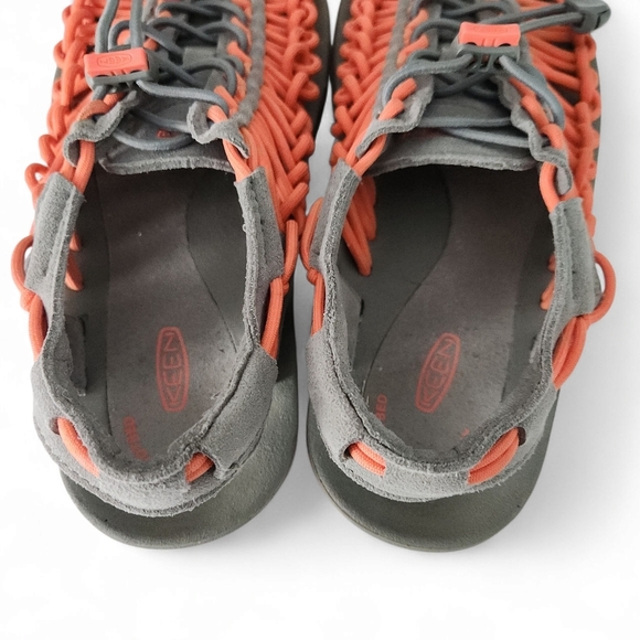 KEEN Uneek Canvas pink/grey size 7 - Picture 5 of 9